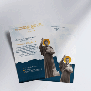 Convite Profissão Perpétua Salesiano